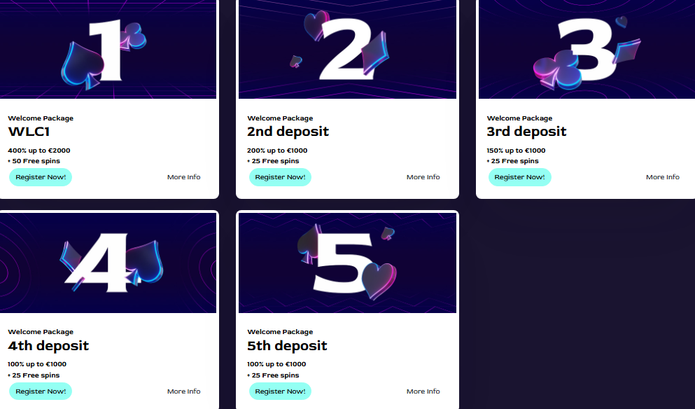 Ocean Breeze casino welcome bonuses
